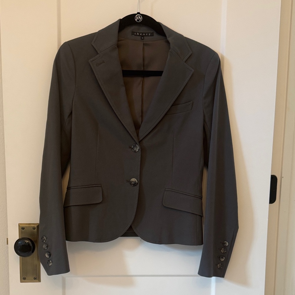 Theory Charcoal Blazer